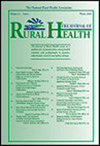 JOURNAL OF RURAL HEALTH封面